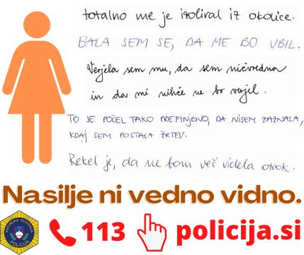 Nasilje ni vedno vidno 